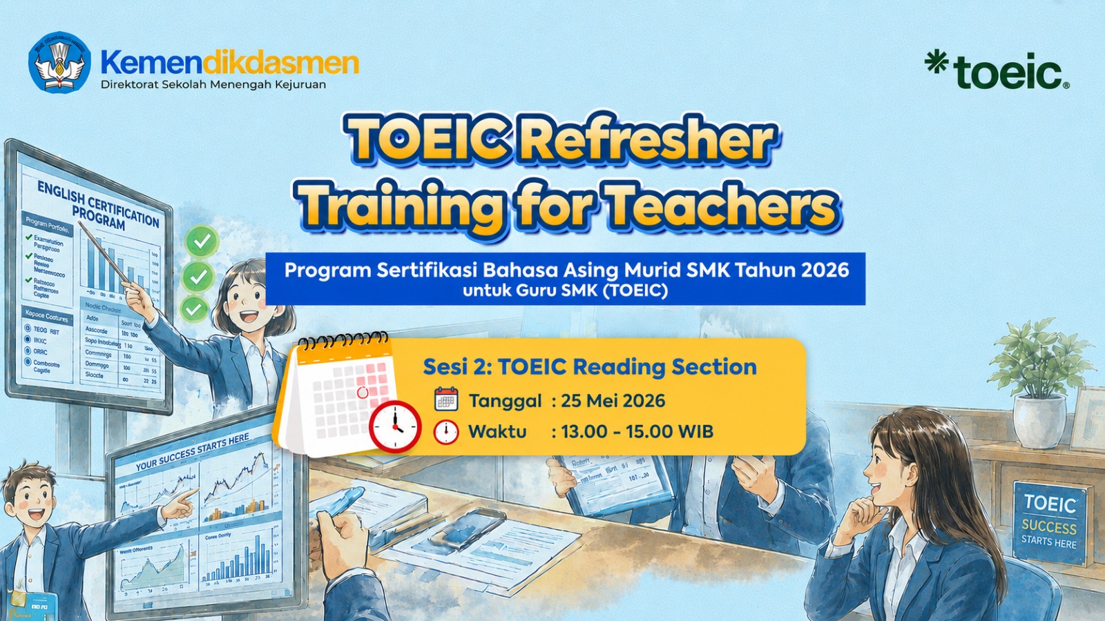 TOEIC Refresher Training for Teachers - Session 2 Reading Sections