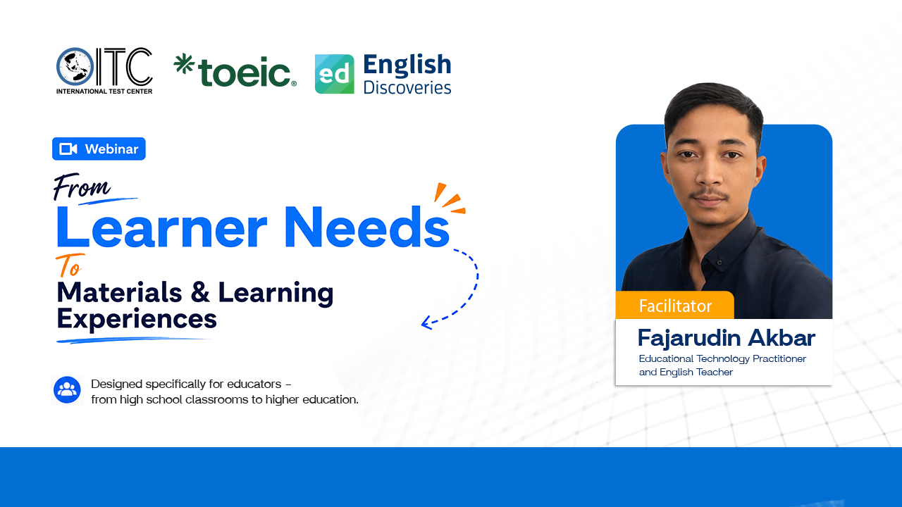 From Learner Needs To Materials & Learning Experiences